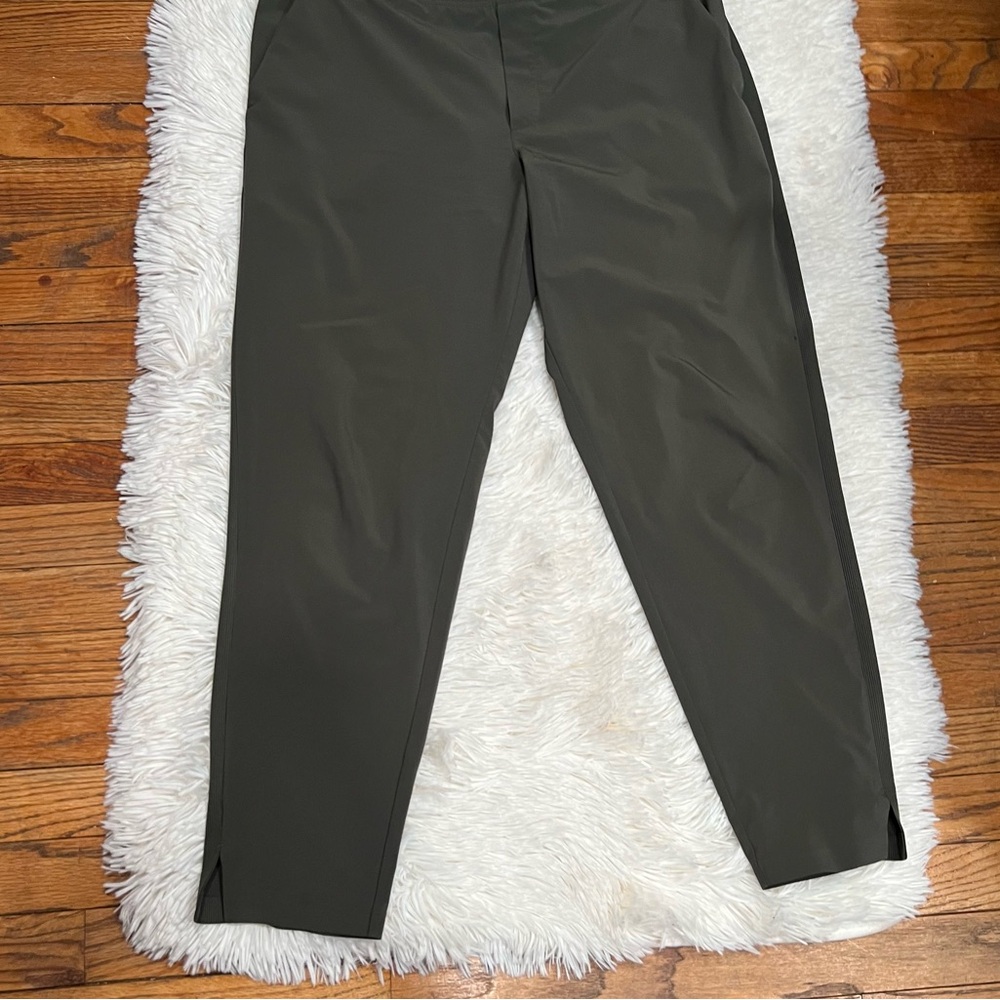 Athleta Olive Green Track Jogger Pants - Picture 2 of 15